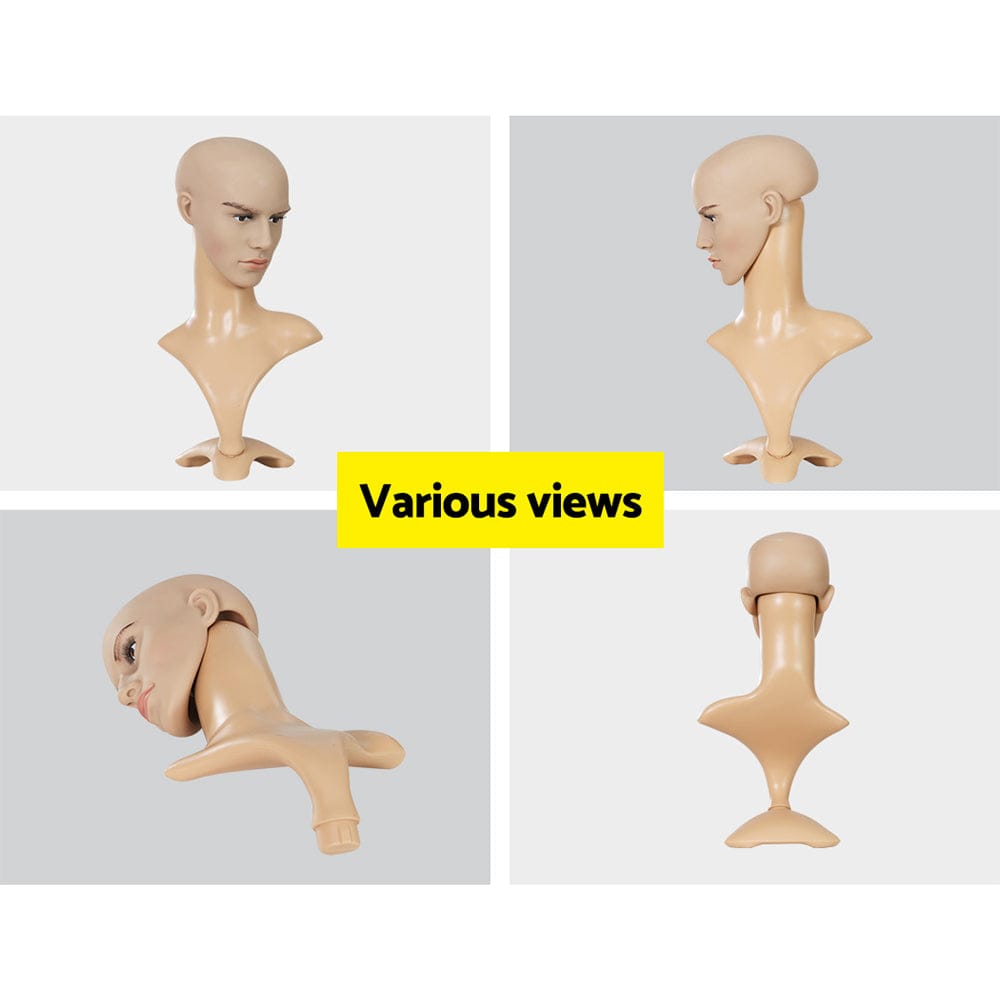 Embellir Commercial > Commercial Others > Mannequins Embellir Male Mannequin Head Dummy Model Display Shop Stand Professional Use