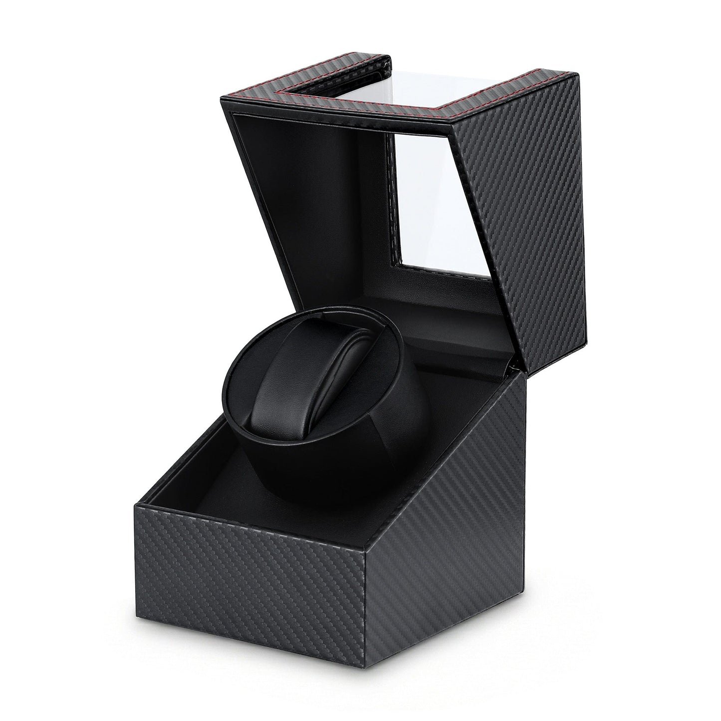 Embellir Fashion > Men's Fashion > Men's Accessories Embellir Watch Winder Box Automatic Single Quiet Carbon Fibre Black