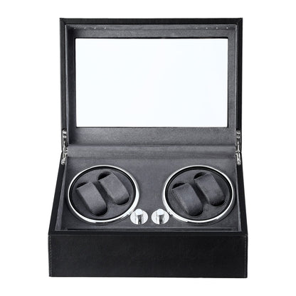 Embellir Fashion > Men's Fashion > Men's Jewellery Embellir Watch Winder Automatic Double Watch Winder Box LED Black