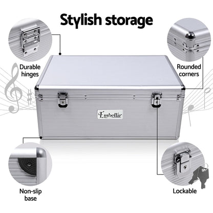 Embellir Gift & Novelty > DVDs, CDs and Blurays > Sci-Fi DVDs & Blu-rays Embellir CD Case DVD Cases Storage Box 500 Discs Aluminium Case DVD Folders