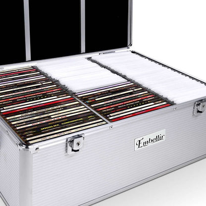 Embellir Gift & Novelty > DVDs, CDs and Blurays > Sci-Fi DVDs & Blu-rays Embellir CD Case DVD Cases Storage Box 500 Discs Aluminium Case DVD Folders