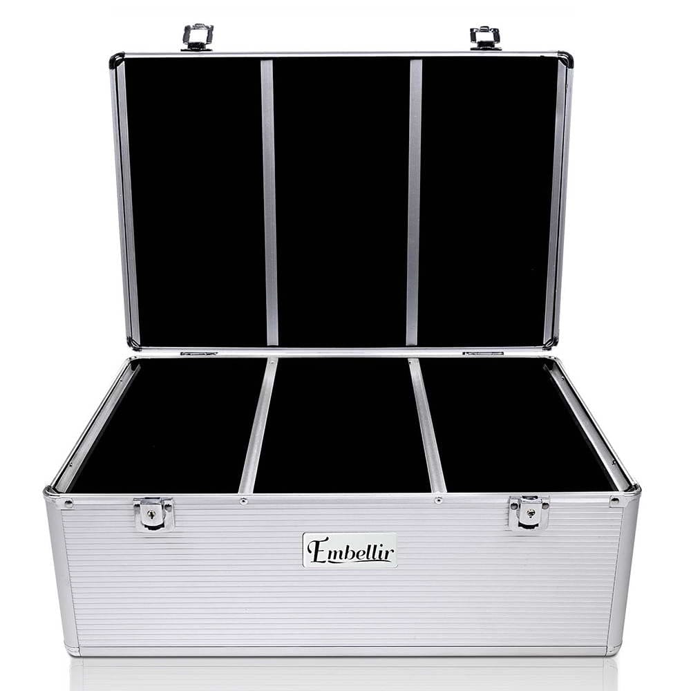 Embellir Gift & Novelty > DVDs, CDs and Blurays > Sci-Fi DVDs & Blu-rays Embellir CD Case DVD Cases Storage Box 500 Discs Aluminium Case DVD Folders