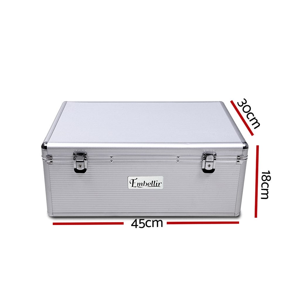 Embellir Gift & Novelty > DVDs, CDs and Blurays > Sci-Fi DVDs & Blu-rays Embellir CD Case DVD Cases Storage Box 500 Discs Aluminium Case DVD Folders