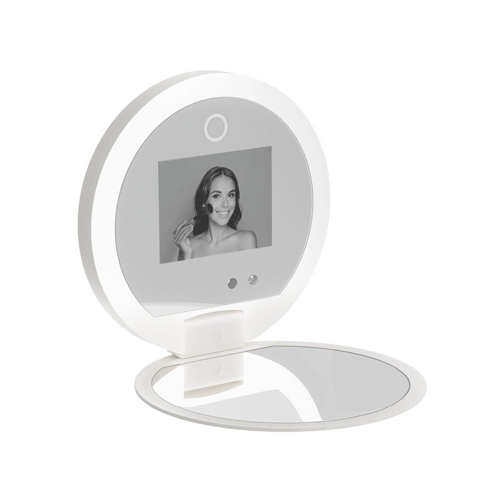 Embellir Health & Beauty > Makeup > Makeup Mirrors Embellir Compact Makeup Mirror with UV Camera for Sunscreen Test Portable Travel