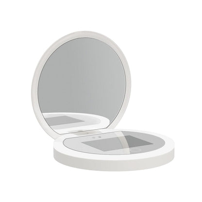 Embellir Health & Beauty > Makeup > Makeup Mirrors Embellir Compact Makeup Mirror with UV Camera for Sunscreen Test Portable Travel