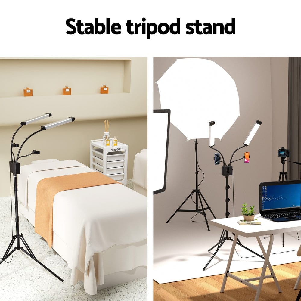Embellir Health & Beauty > Makeup > Makeup Mirrors Embellir LED Beauty Light for Makeup Tattoo Eyelash Extensions Salon Spa Studio