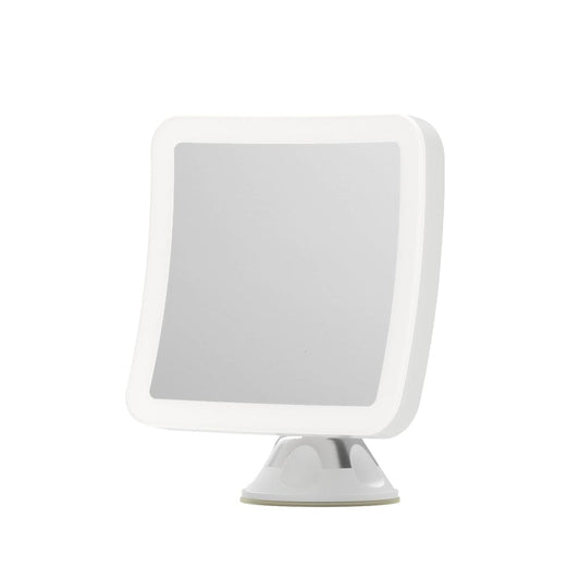 Embellir Health & Beauty > Makeup > Makeup Mirrors Embellir Makeup Mirror 10X Magnification LED Light Adjustable Rotation Cordless Suction Cup