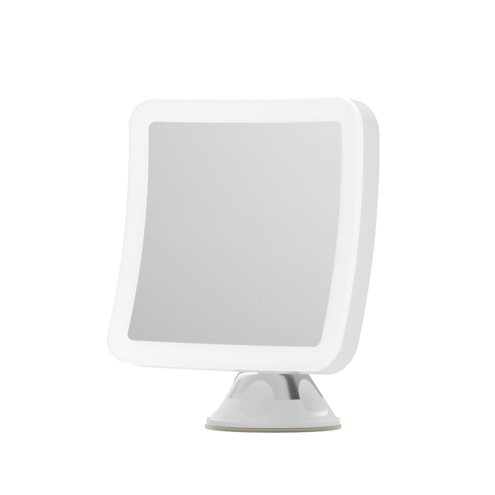 Embellir Health & Beauty > Makeup > Makeup Mirrors Embellir Makeup Mirror 10X Magnification LED Light Adjustable Rotation Cordless Suction Cup