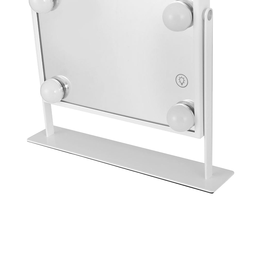 Embellir Home & Garden > Decor > Mirrors Embellir Bluetooth LED Makeup Mirror Mirrors Lighted Vanity Hollywood 25X30CM