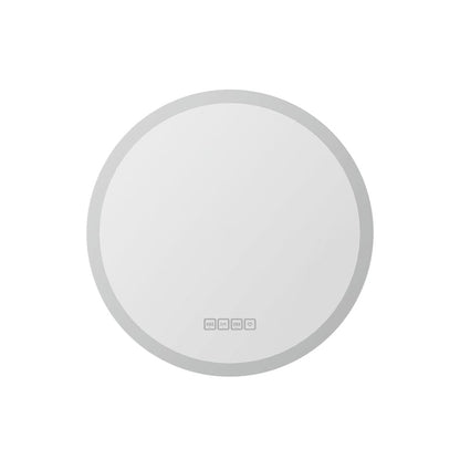 Embellir Home & Garden > Decor > Mirrors Embellir Bluetooth LED Wall Mirror With Light 50CM Bathroom Decor Round Mirrors
