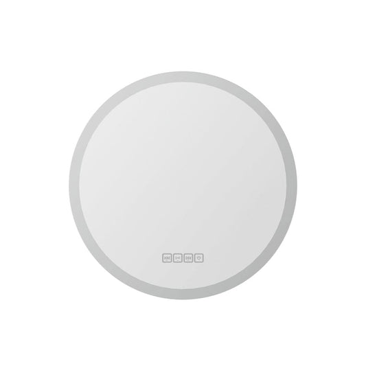 Embellir Home & Garden > Decor > Mirrors Embellir Bluetooth LED Wall Mirror With Light 50CM Bathroom Decor Round Mirrors