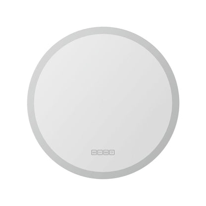 Embellir Home & Garden > Decor > Mirrors Embellir Bluetooth LED Wall Mirror With Light 60CM Bathroom Decor Round Mirrors