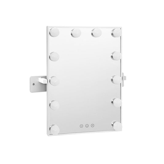 Embellir Home & Garden > Decor > Mirrors Embellir Hollywood Wall mirror Makeup Mirror With Light Vanity 12 LED Bulbs