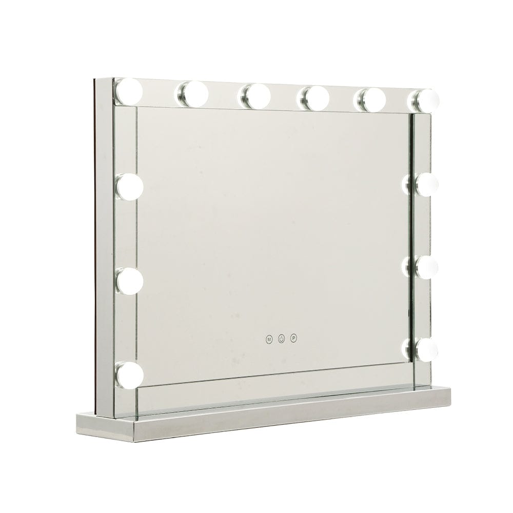Embellir Home & Garden > Decor > Mirrors Embellir Makeup Mirror Hollywood with Light Frame Vanity Dimmable Wall 12 LED