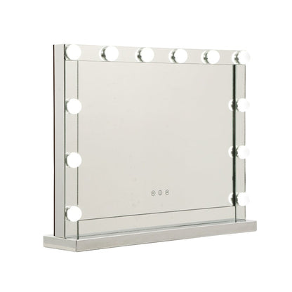 Embellir Home & Garden > Decor > Mirrors Embellir Makeup Mirror Hollywood with Light Frame Vanity Dimmable Wall 12 LED