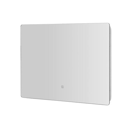 Embellir Home & Garden > Decor > Mirrors Embellir Wall Mirror 70X50cm with LED Light Bathroom Home Decor Round Rectangle