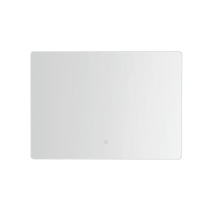 Embellir Home & Garden > Decor > Mirrors Embellir Wall Mirror 70X50cm with LED Light Bathroom Home Decor Round Rectangle