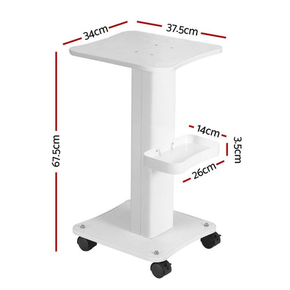 Embellir Tools > Tools Storage > Utility Trolleys Embellir Salon Trolley Cart Spa Beauty Rolling Tray Hairdressing Storage Stand