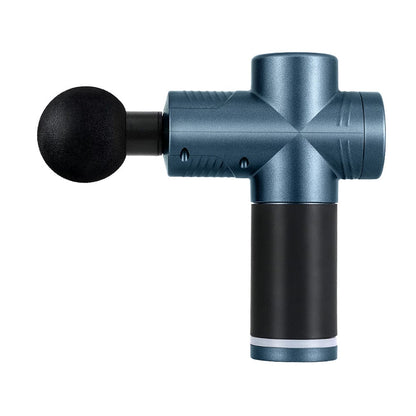 Everfit Health & Beauty > Massage & Relaxation > Massagers Everfit 30 Speed Massage Gun 4 Heads Vibration Muscle Massager Chargeable Blue