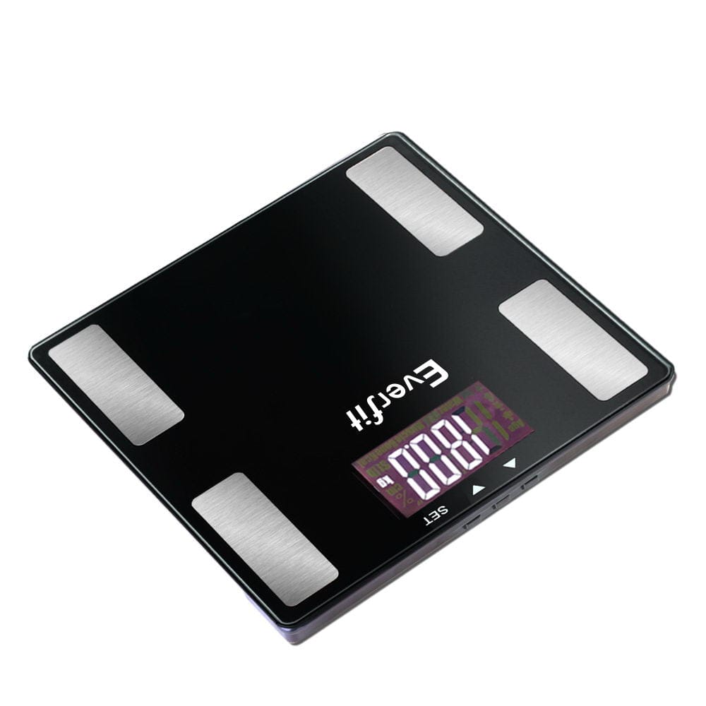 Everfit Home & Garden > Scales > Bathroom Scales Everfit Body Fat Bathroom Scale Weighing Wireless Bluetooth Gym 180KG