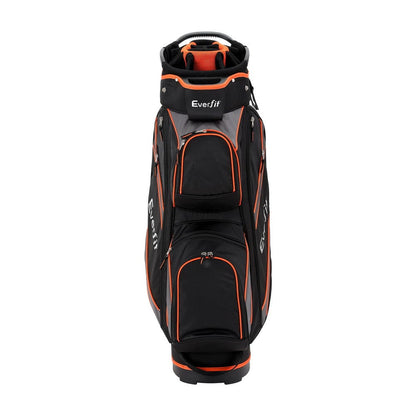 Everfit Home & Garden > Travel > Duffel Bags Everfit 14 Ways Dividers Golf Bag Stand Insulated Carry Bag Zippered Rain Cover