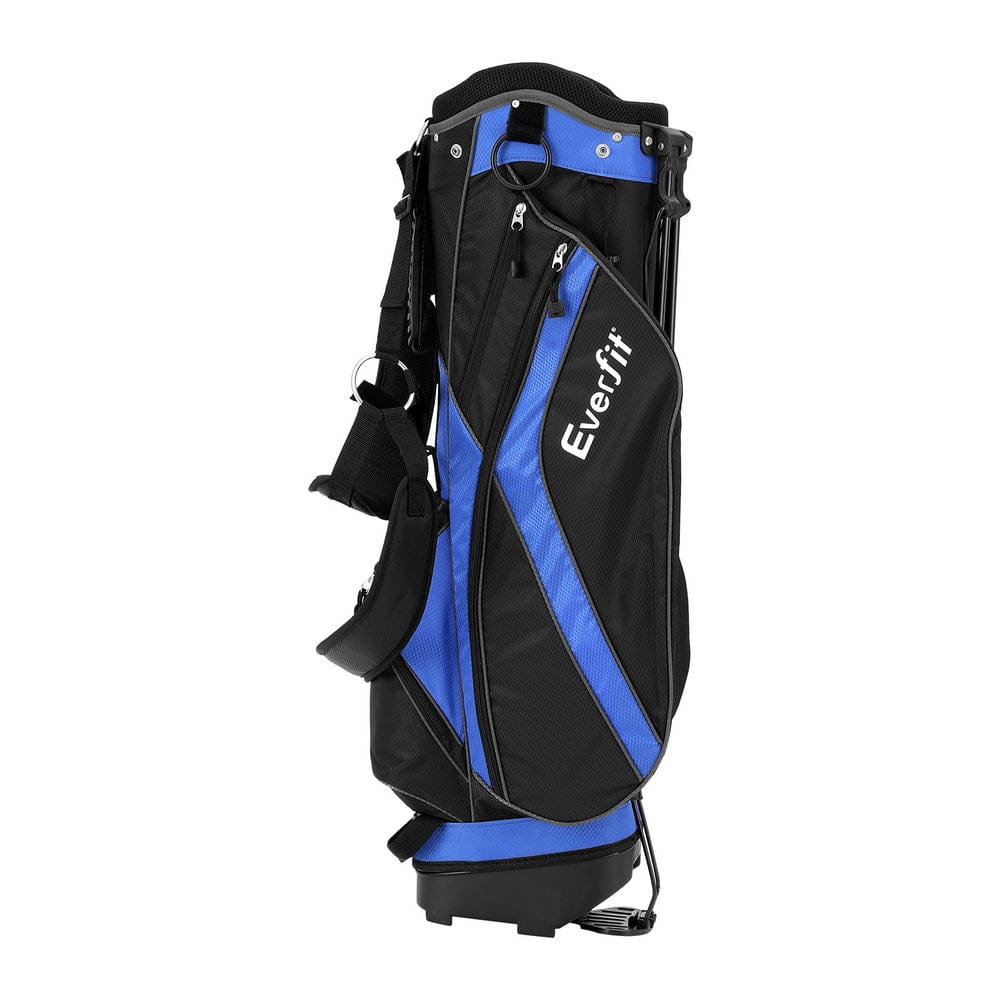 Everfit Home & Garden > Travel > Duffel Bags Everfit 6 Way Dividers Golf Bag Stand Insulated Carry Bag Zippered Rain Cover