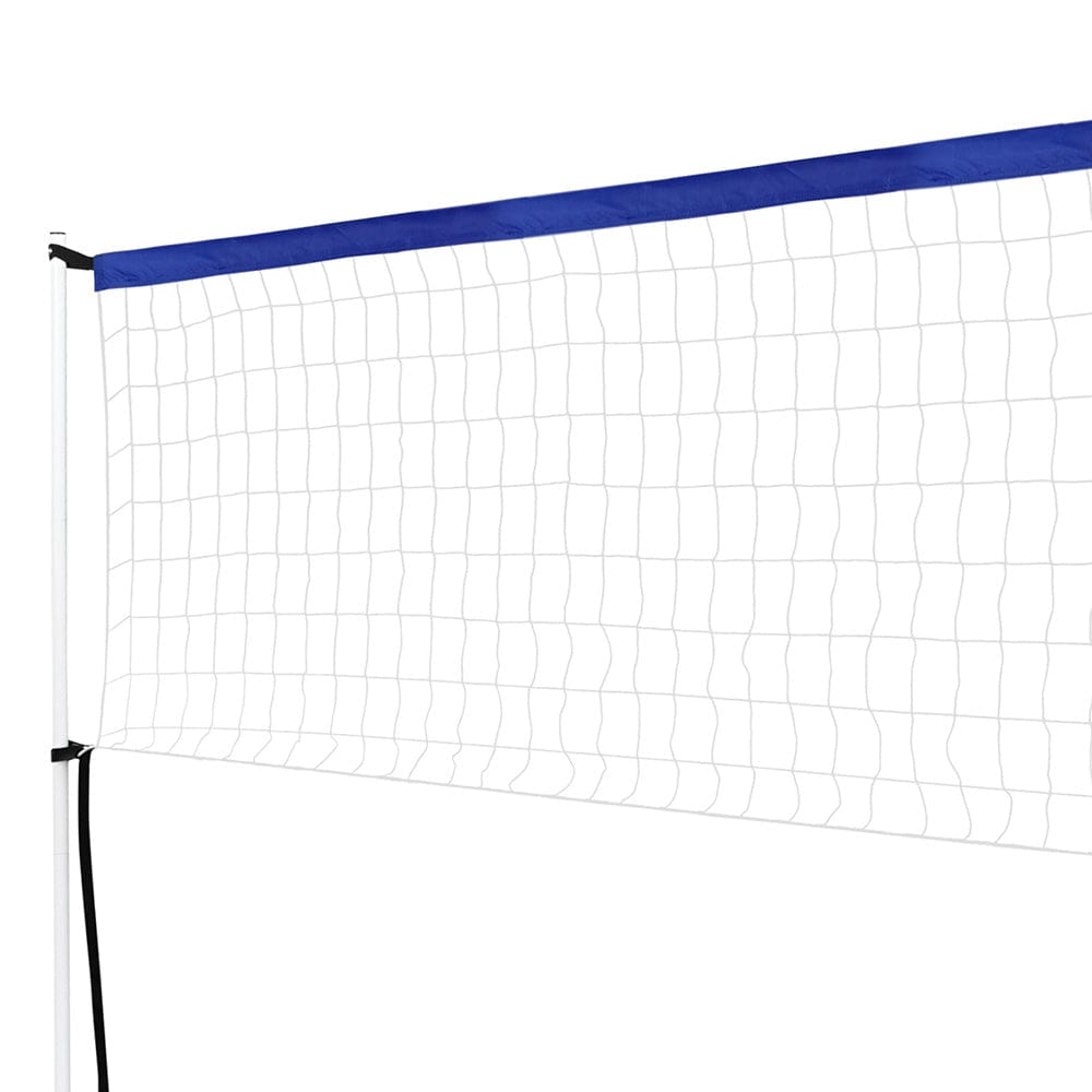 Everfit Sports & Fitness > Ball Sports > Basketball & Basketball Accessories Everfit 6M Portable Volleyball Net Set Adjustable Height Multi-Sport Net with Ball and Bag