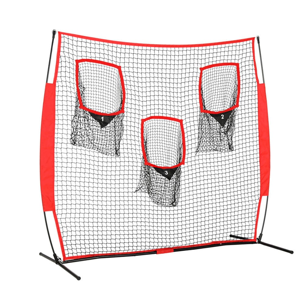 Everfit Sports & Fitness > Ball Sports > Soccer & Soccer Accessories Everfit 1.8m Football Soccer Net Portable Goal Net Training 3 Target Zone