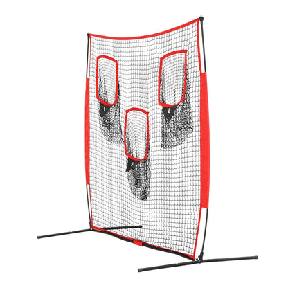 Everfit Sports & Fitness > Ball Sports > Soccer & Soccer Accessories Everfit 1.8m Football Soccer Net Portable Goal Net Training 3 Target Zone