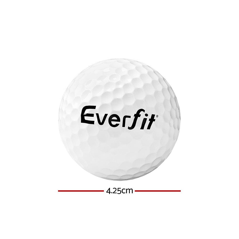 Everfit Sports & Fitness > Ball Sports > Soccer & Soccer Accessories Everfit 12Pcs Golf Ball Set Reusable Distance Golf Balls Practice Training