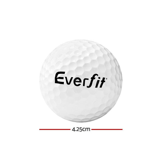 Everfit Sports & Fitness > Ball Sports > Soccer & Soccer Accessories Everfit 12Pcs Golf Ball Set Reusable Distance Golf Balls Practice Training