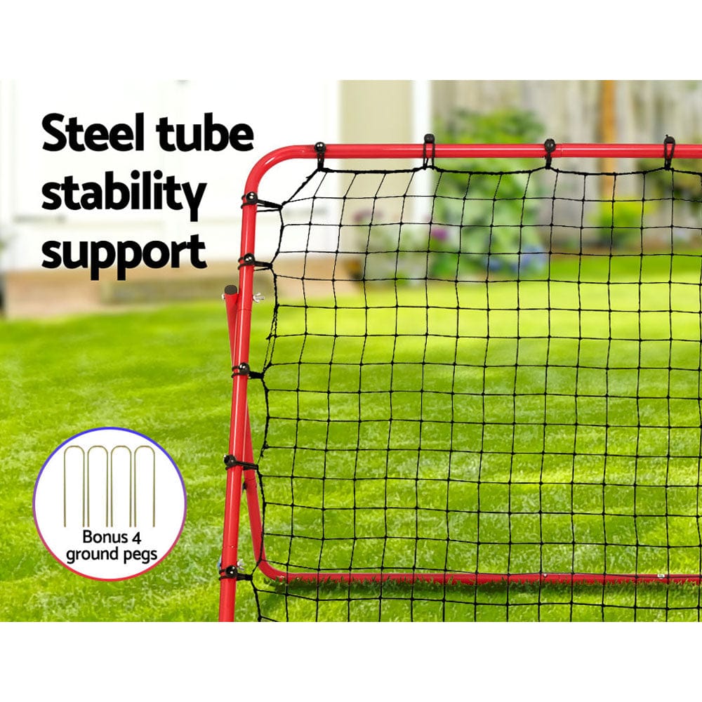 Everfit Sports & Fitness > Ball Sports > Soccer & Soccer Accessories Everfit Baseball Soccer Net Rebounder Football Goal Net Sports Training Aid