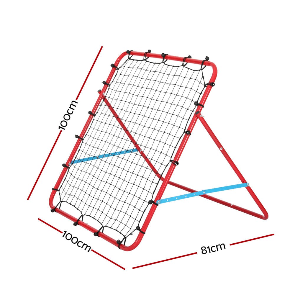 Everfit Sports & Fitness > Ball Sports > Soccer & Soccer Accessories Everfit Baseball Soccer Net Rebounder Football Goal Net Sports Training Aid