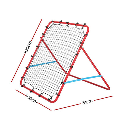 Everfit Sports & Fitness > Ball Sports > Soccer & Soccer Accessories Everfit Baseball Soccer Net Rebounder Football Goal Net Sports Training Aid