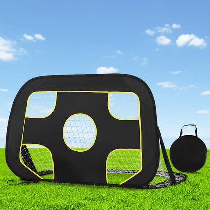 Everfit Sports & Fitness > Ball Sports > Soccer & Soccer Accessories Everfit Football Soccer Goal Net Baseball Target Rebounder Training Aid