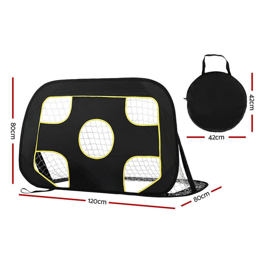 Everfit Sports & Fitness > Ball Sports > Soccer & Soccer Accessories Everfit Football Soccer Goal Net Baseball Target Rebounder Training Aid