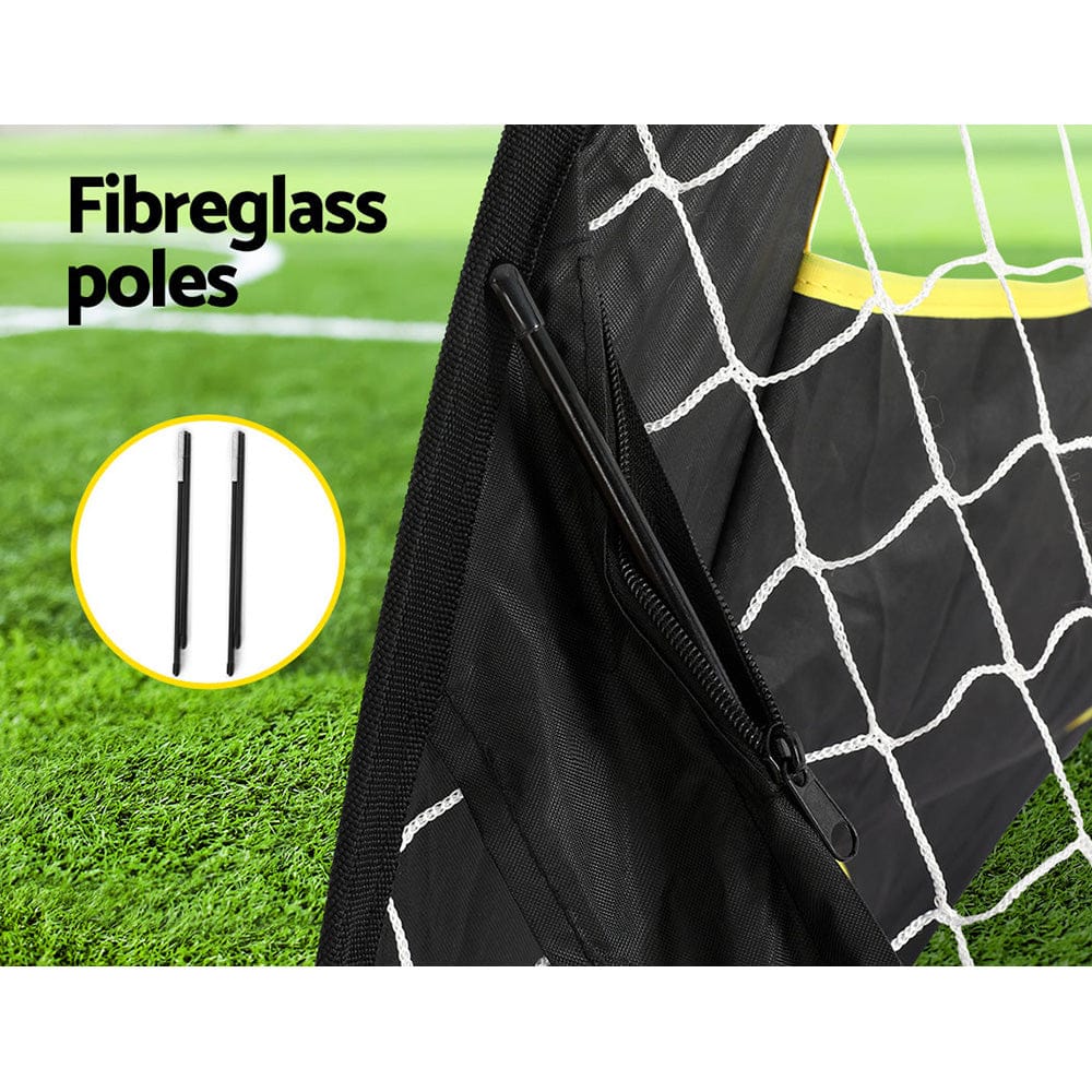 Everfit Sports & Fitness > Ball Sports > Soccer & Soccer Accessories Everfit Football Soccer Goal Net Baseball Target Rebounder Training Aid