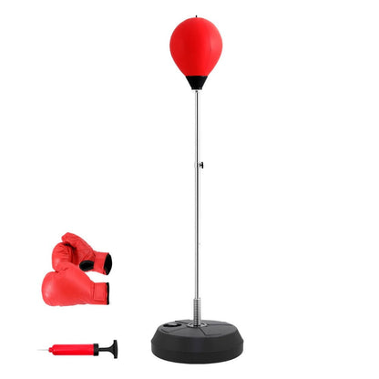 Everfit Sports & Fitness > Exercise, Gym & Fitness > Boxing & Martial Arts Everfit Adult Punching Bag Stand 150cm Adjustable Freestanding with Gloves and Pump
