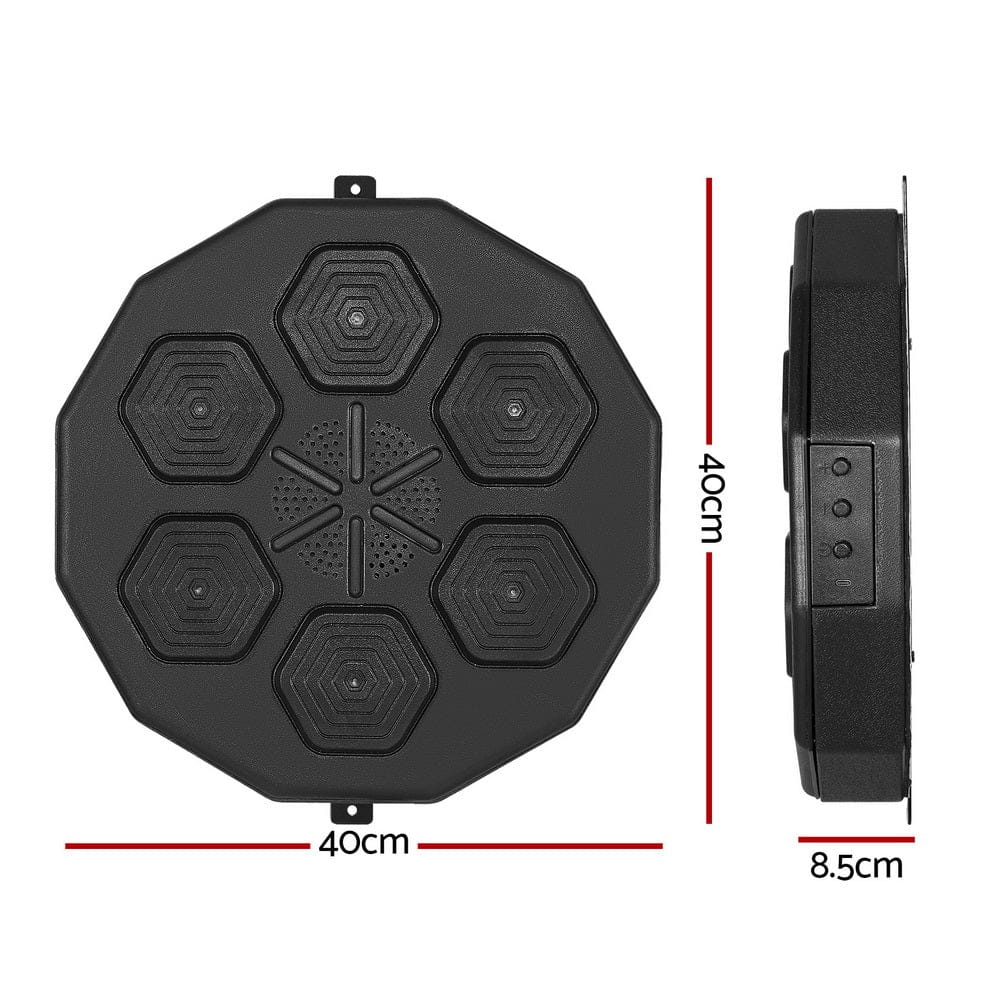 Everfit Sports & Fitness > Exercise, Gym & Fitness > Boxing & Martial Arts Everfit Music Boxing Machine Bluetooth Target Punching USB Chargeable Home Gym