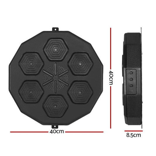 Everfit Sports & Fitness > Exercise, Gym & Fitness > Boxing & Martial Arts Everfit Music Boxing Machine Bluetooth Target Punching USB Chargeable Home Gym