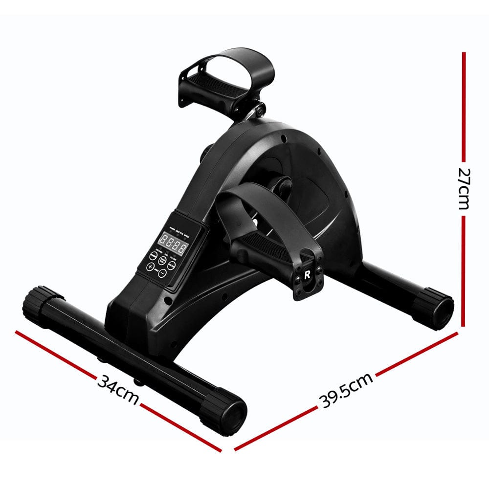 Everfit Sports & Fitness > Exercise, Gym & Fitness > Exercise Bikes Everfit Pedal Exerciser Mini Exercise Bike Cross Trainer Under Desk Bike