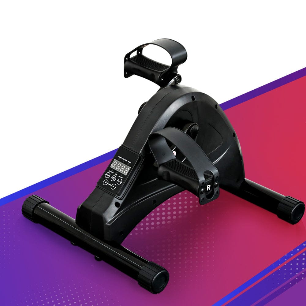Everfit Sports & Fitness > Exercise, Gym & Fitness > Exercise Bikes Everfit Pedal Exerciser Mini Exercise Bike Cross Trainer Under Desk Bike