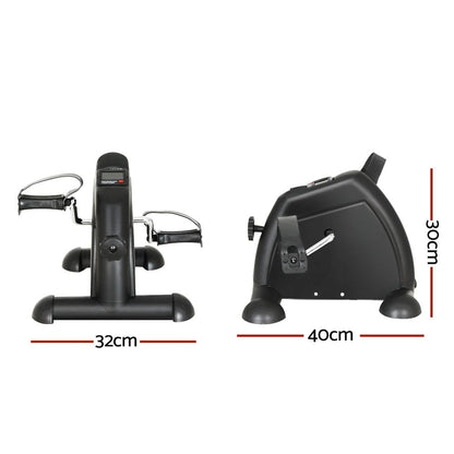 Everfit Sports & Fitness > Exercise, Gym & Fitness > Exercise Bikes Everfit Pedal Exerciser Mini Exercise Bike Cross Trainer Under Desk Bike