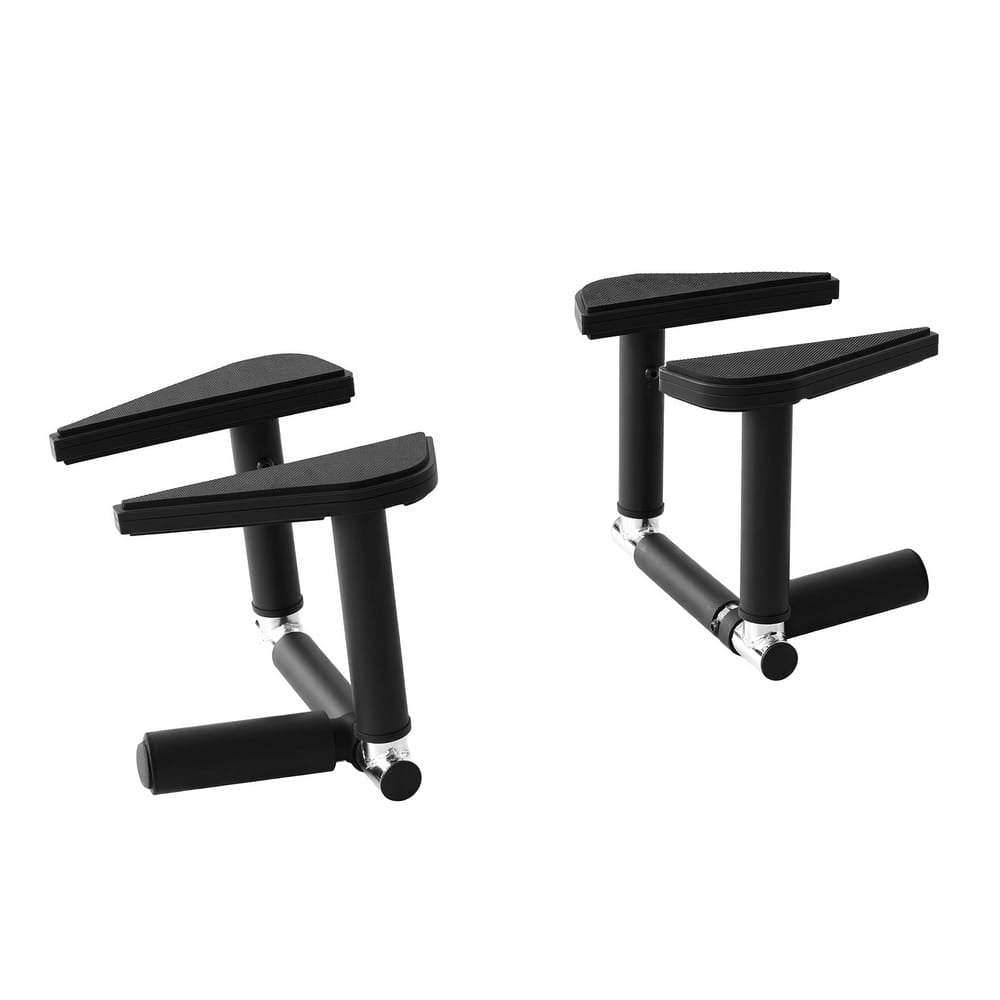 Everfit Sports & Fitness > Exercise, Gym & Fitness > Free Weights Everfit Pull Up Bar Chin Up Grips Foldable Doorway Gym Portable Black