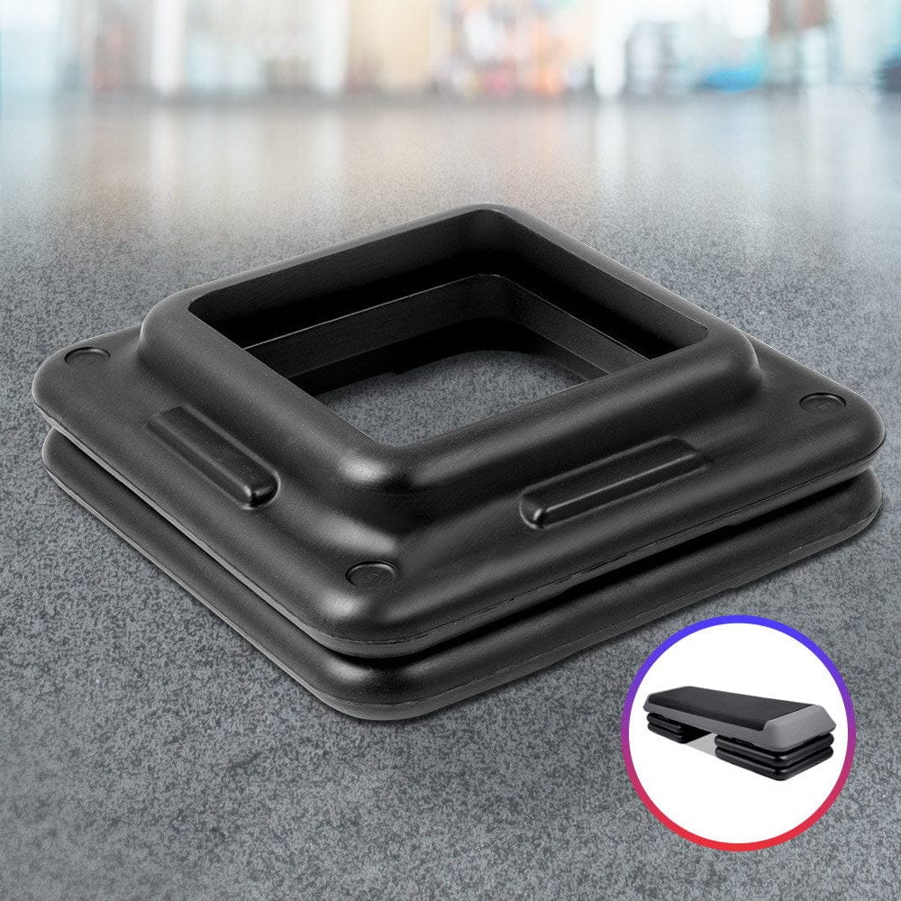 Everfit Sports & Fitness > Exercise, Gym & Fitness > Gym & Training Step Everfit 2X Aerobic Step Riser Exercise Stepper Block Gym Home Fitness