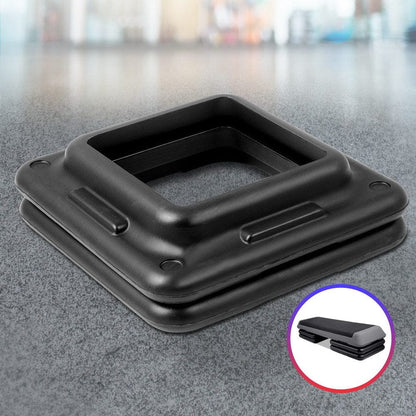 Everfit Sports & Fitness > Exercise, Gym & Fitness > Gym & Training Step Everfit 2X Aerobic Step Riser Exercise Stepper Block Gym Home Fitness
