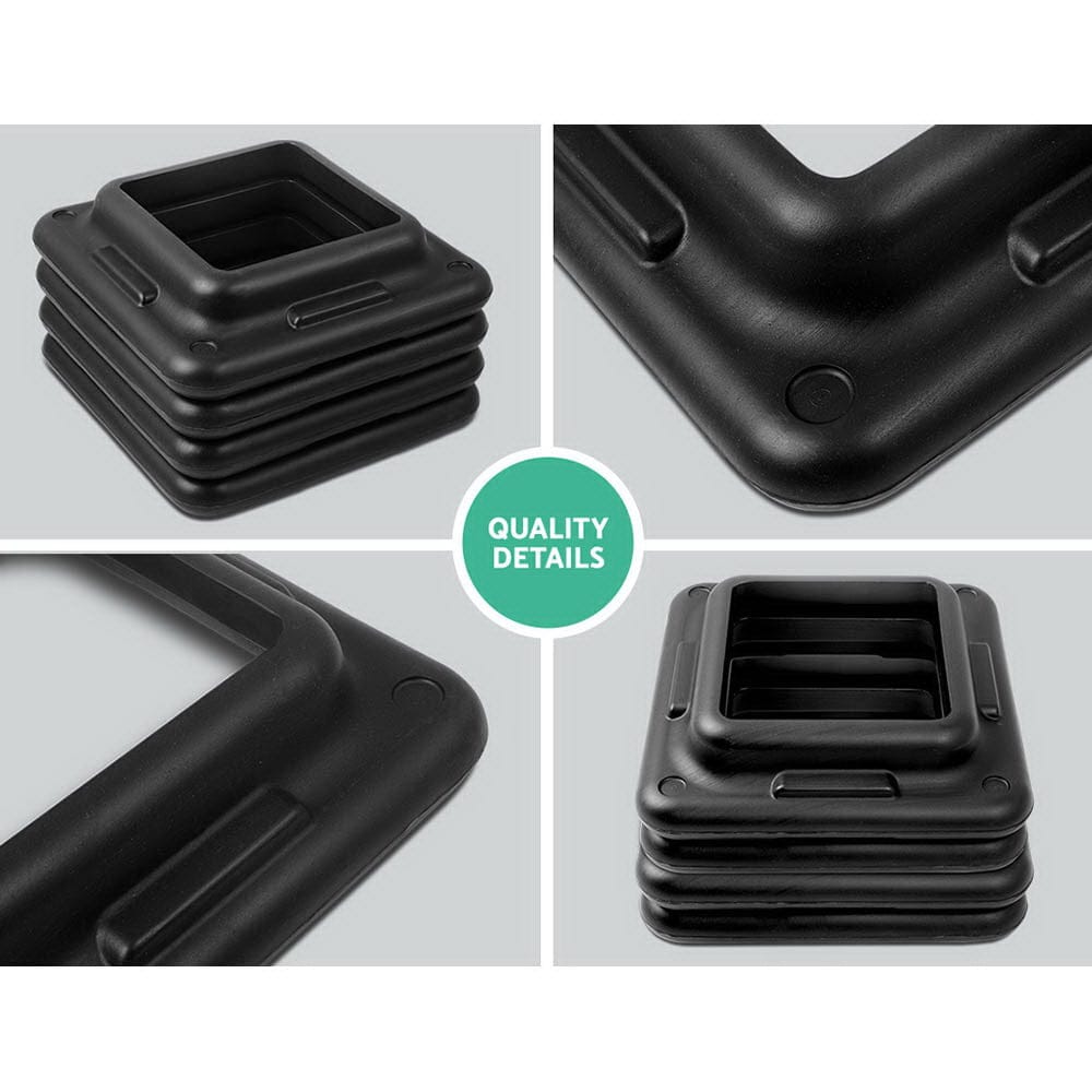 Everfit Sports & Fitness > Exercise, Gym & Fitness > Gym & Training Step Everfit 4X Aerobic Step Riser Exercise Stepper Block Gym Home Fitness