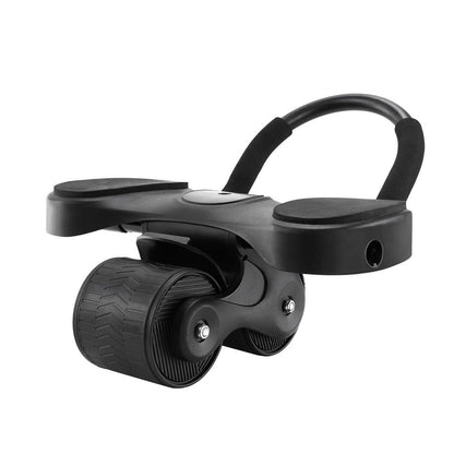 Everfit Sports & Fitness > Exercise, Gym & Fitness > Gym & Training Step Everfit Ab Roller Automatic Rebound Abdominal Exercise Wheel Home Gym Workout
