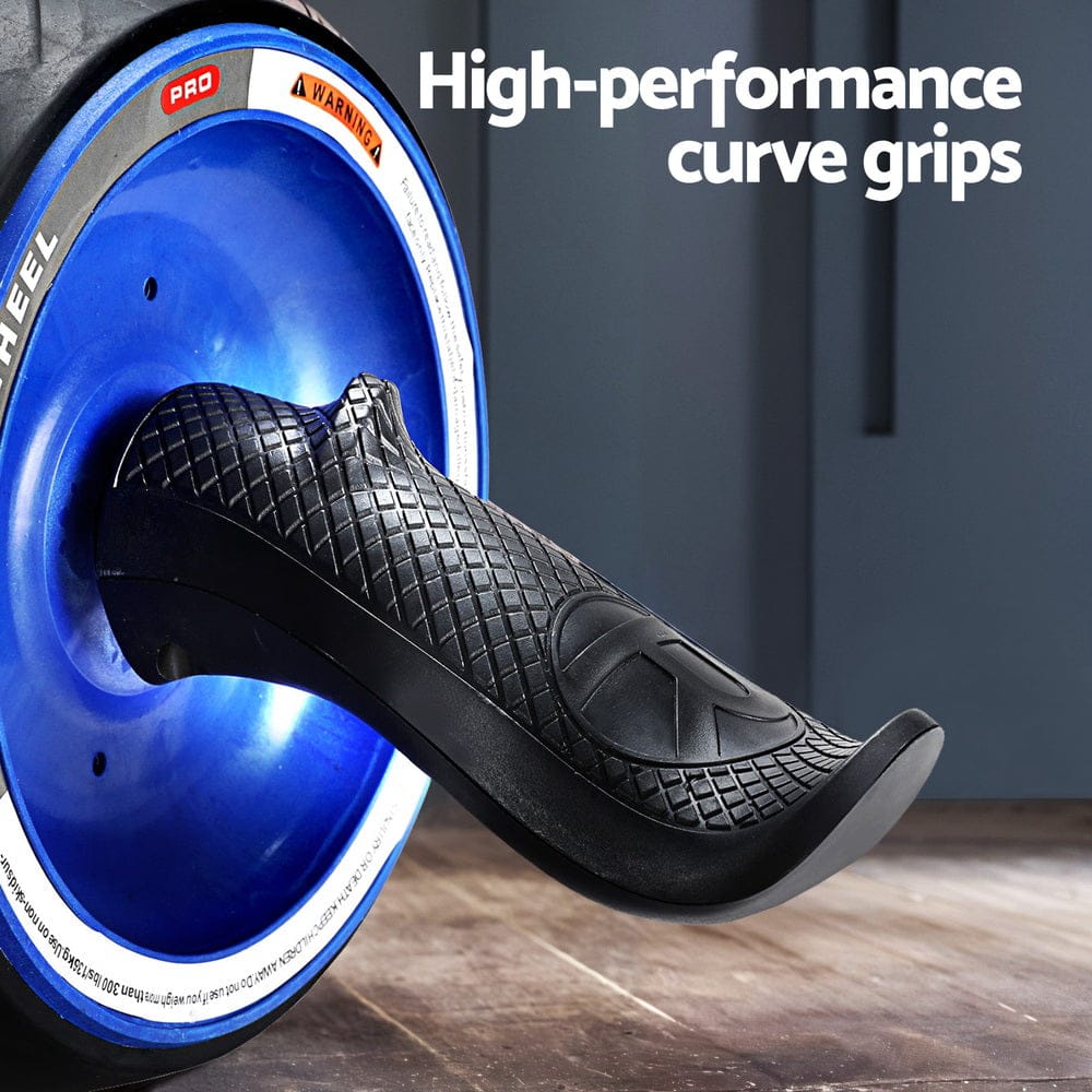Everfit Sports & Fitness > Exercise, Gym & Fitness > Gym & Training Step Everfit Ab Roller Carver Automatic Rebound Abdominal Wheel Home Gym Workout