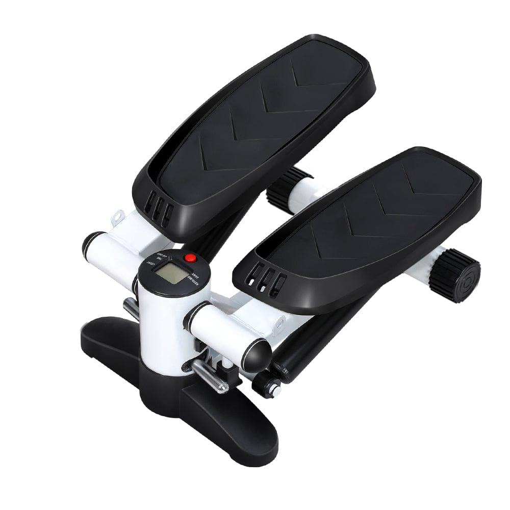 Everfit Sports & Fitness > Exercise, Gym & Fitness > Gym & Training Step Everfit Mini Stepper with Resistance Rope Aerobic Trainer 150KG White
